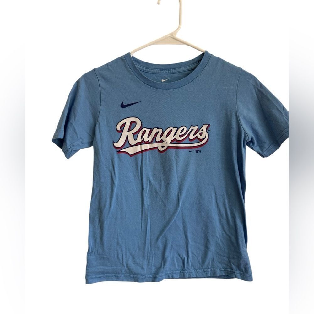 Nike Kids Light Blue Texas Rangers Tee